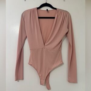 Pink Longsleeve Bodysuit